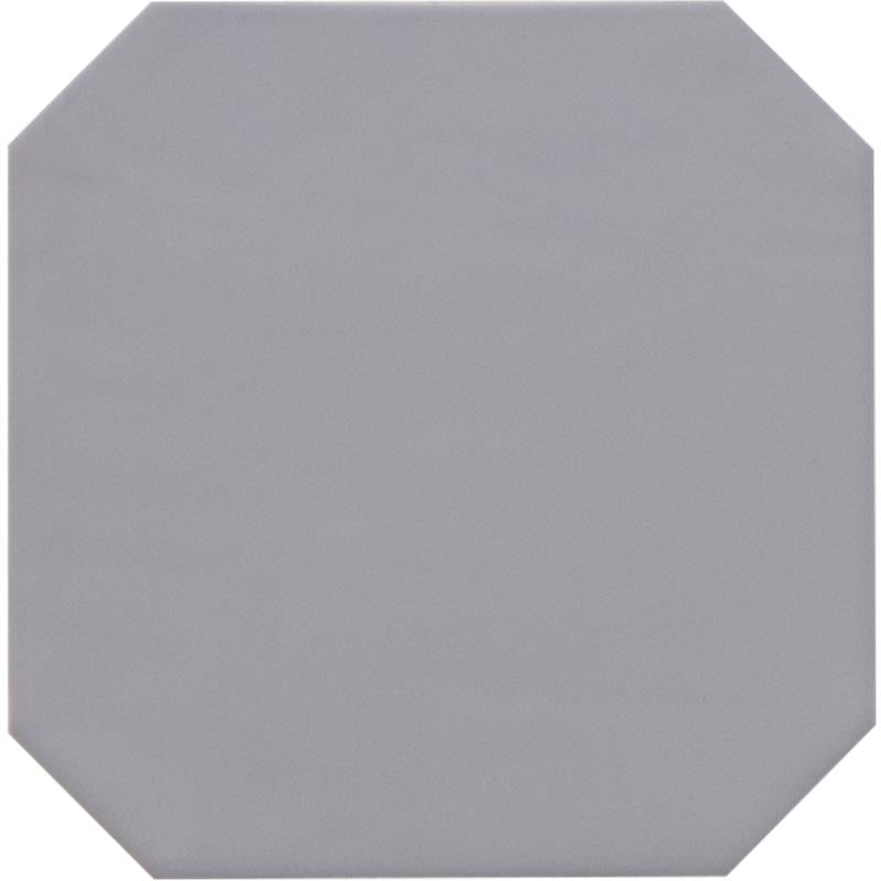 Vloertegel Octagon grijs mat 20x20cm