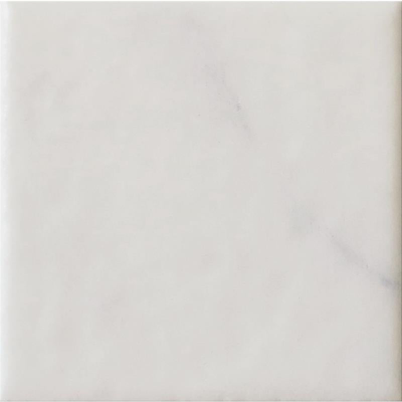Inlegtegel Octagon wit marmerlook mat 4,6x4,6cm