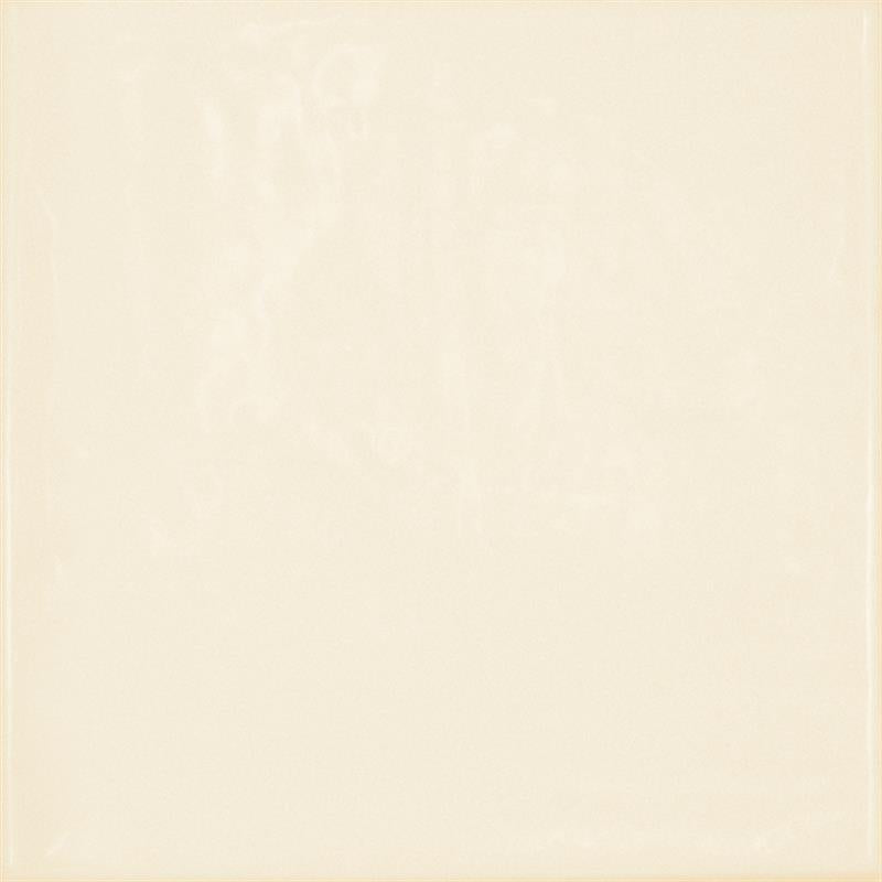 Wandtegel Vintage Country crème glans 13x13cm