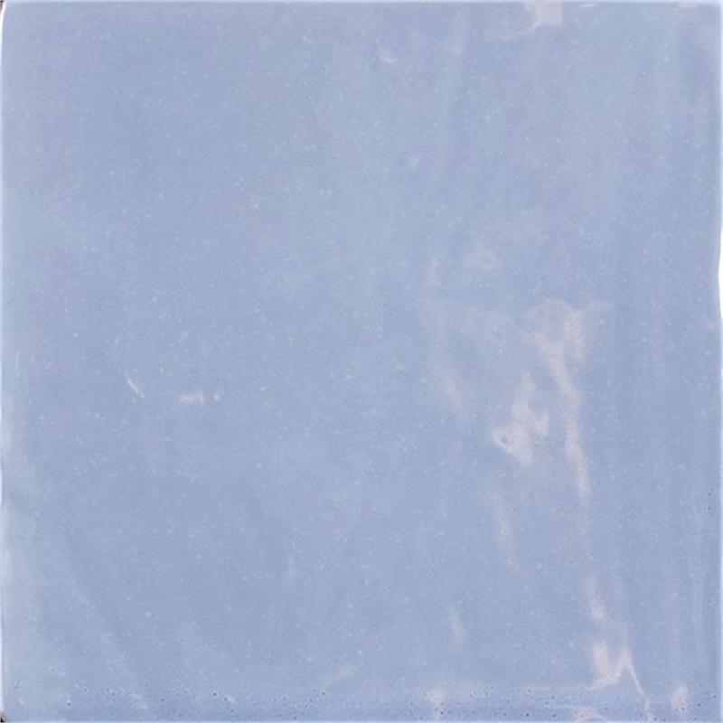 Wandtegel Vintage blauw glans 13x13cm