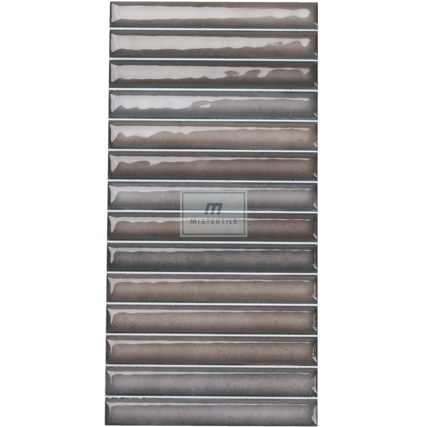 Estudio Ceramico Karatsu antraciet glans gerectificeerd - MisterTile