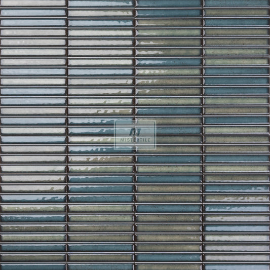 Estudio Ceramico Karatsu groen glans gerectificeerd - MisterTile