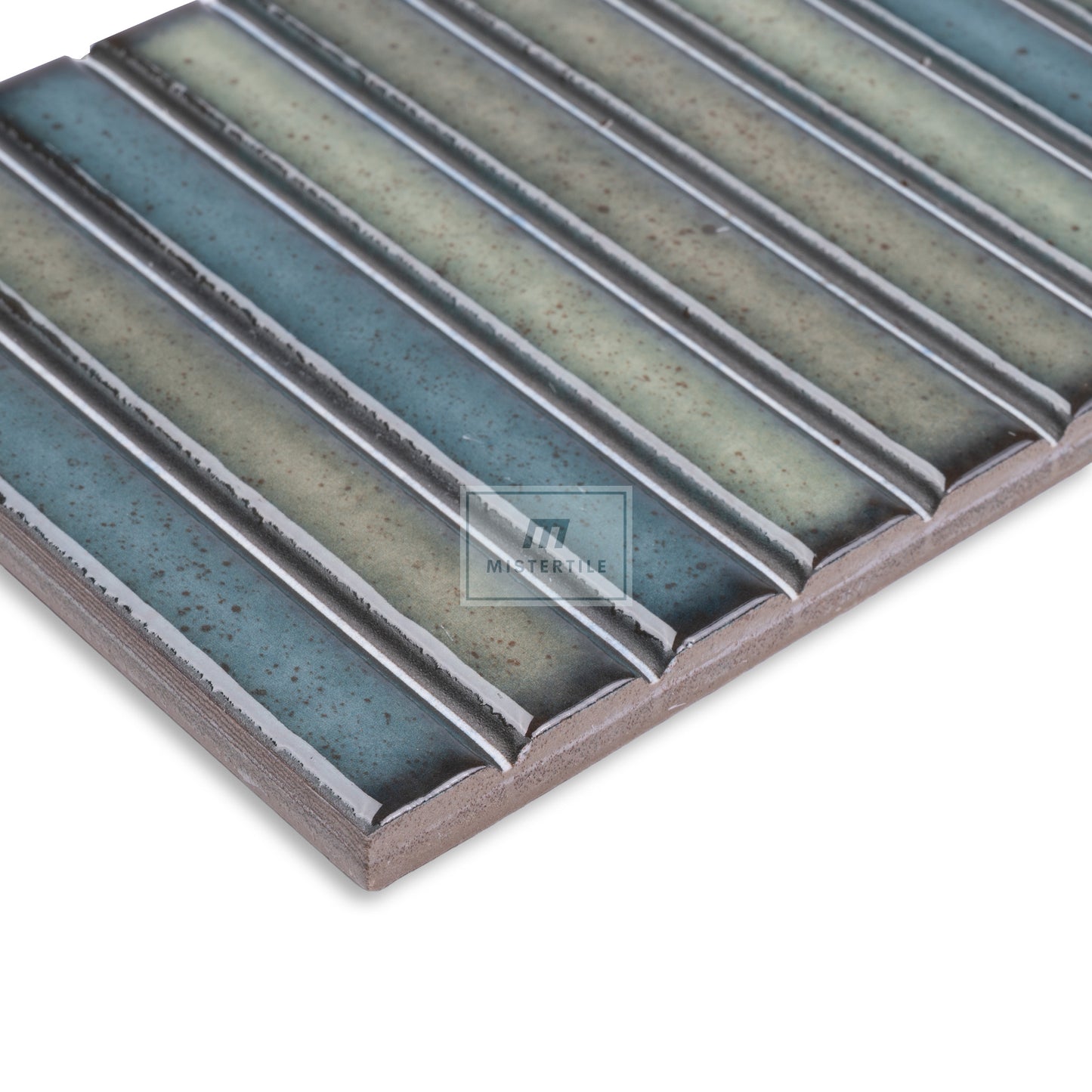 Estudio Ceramico Karatsu groen glans gerectificeerd - MisterTile