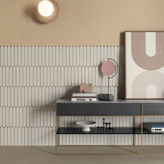 Lea Ceramiche Intense 'Toffee', vloer- en wandtegel bruin en geel mat 90x180cm
