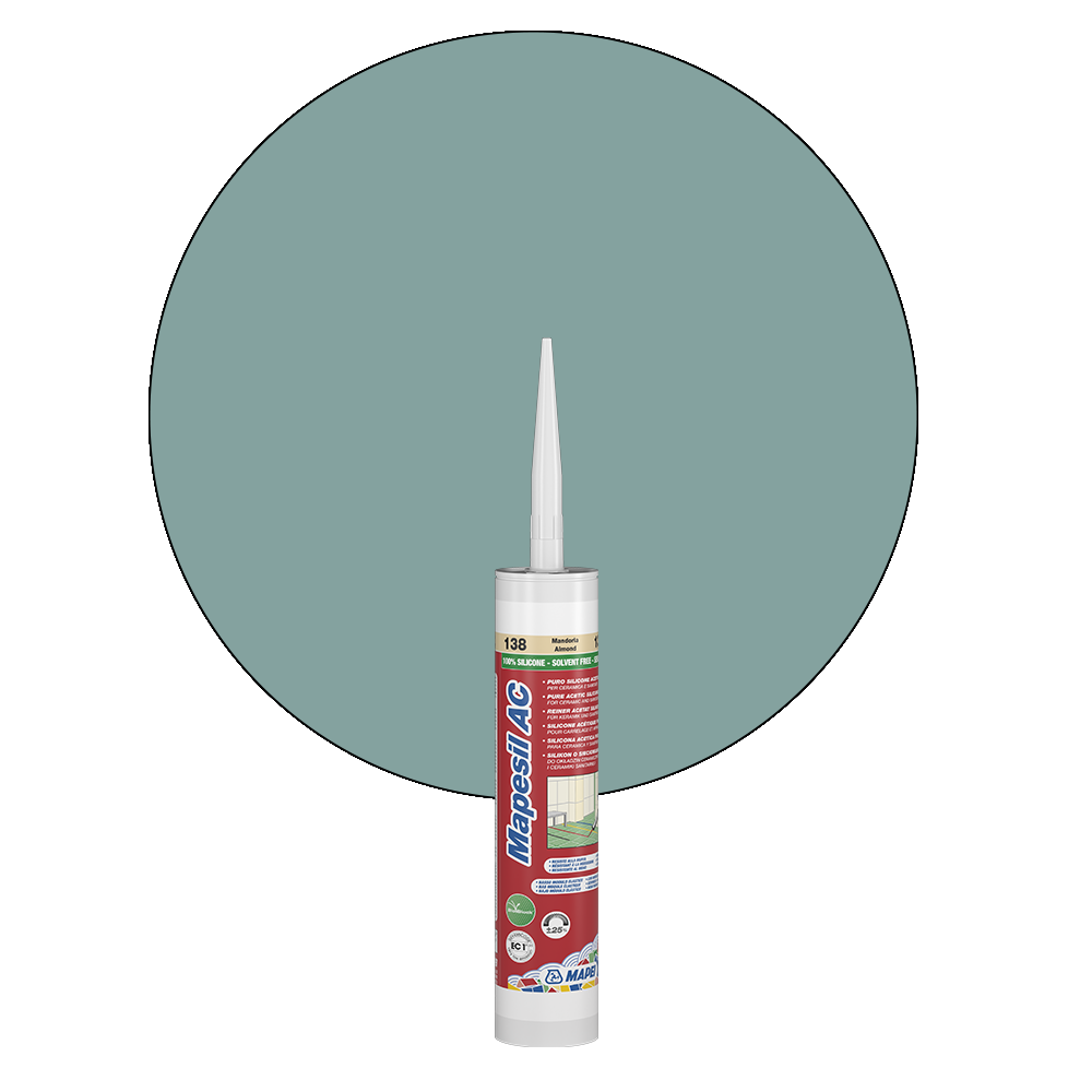 Mapei siliconenkit Mapesil AC nr. 177 Sage 310ml