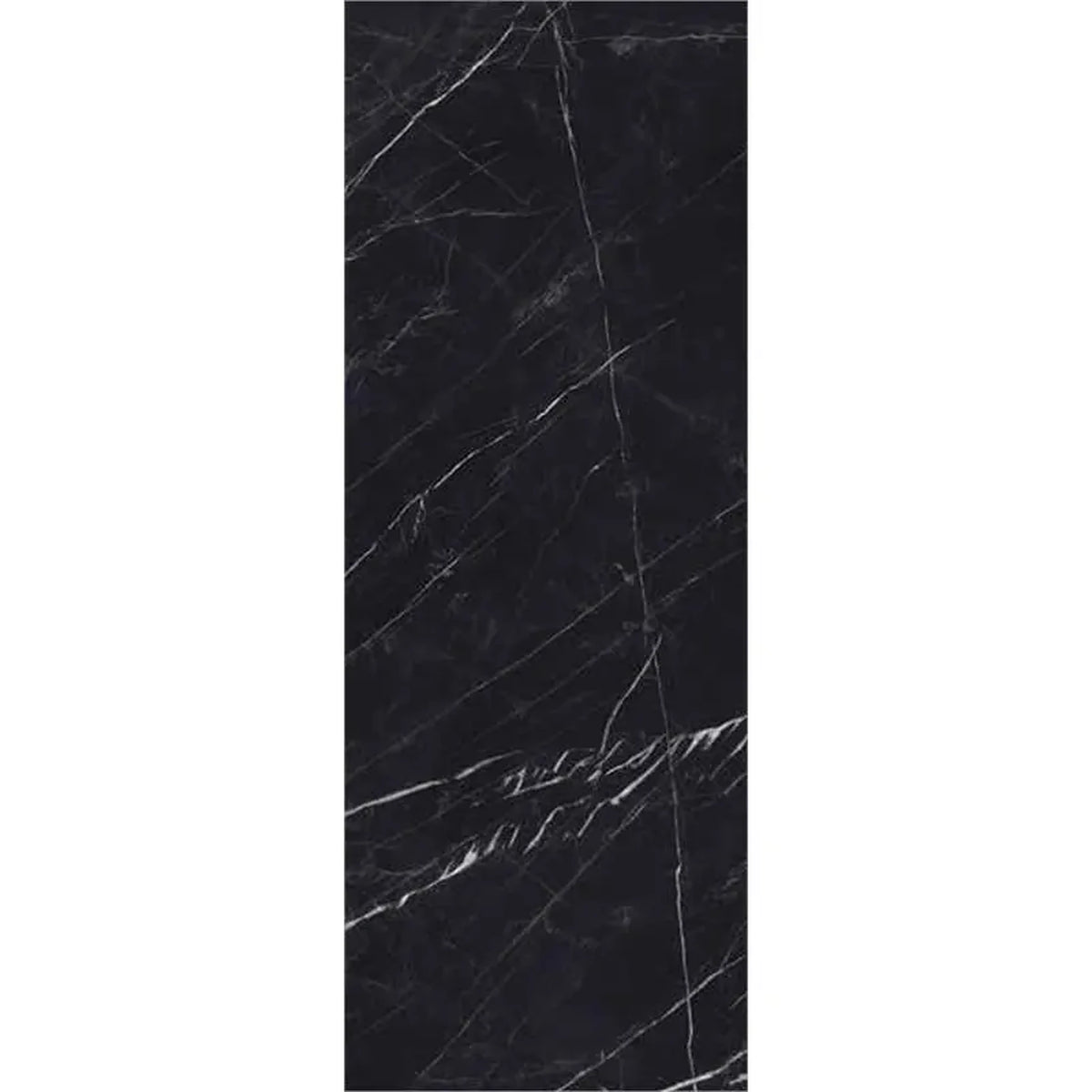 EnergieKer Marquiña 'Black', vloer- en wandtegel wit en zwart gepolijst 60x120cm