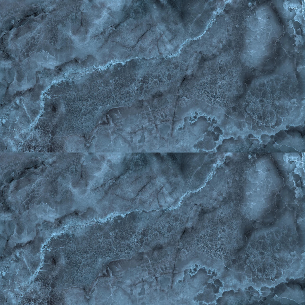 EnergieKer Onice Allure 'Midnight', vloer- en wandtegel blauw gepolijst 120x280cm