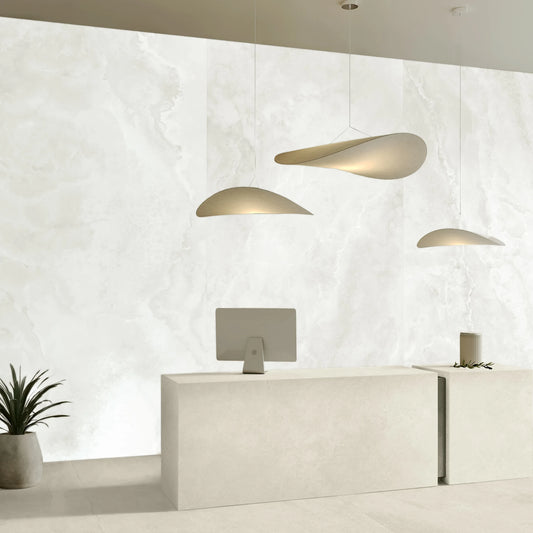 EnergieKer Onice Allure 'Crystal', vloer- en wandtegel wit gepolijst 120x120cm