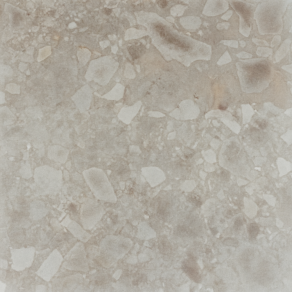 Vloertegel Rodas Grijs Terrazzo 75x75 – MisterTile