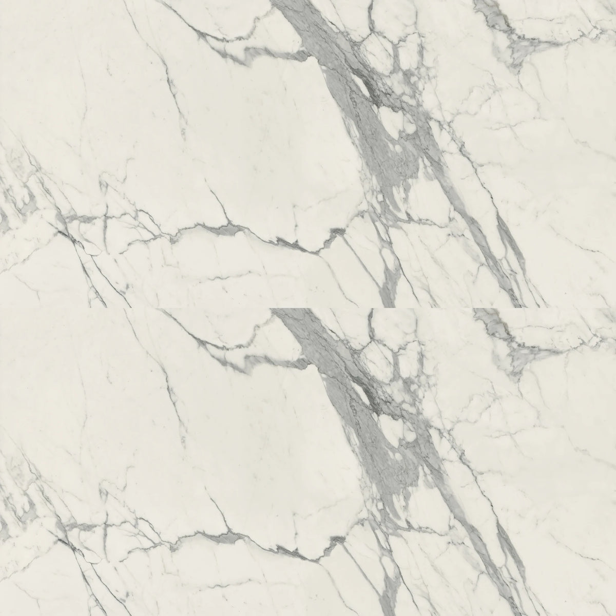 Lea Ceramiche Synestesia 'Pure Statuario', vloer- en wandtegel grijs en wit gepolijst 120x278cm
