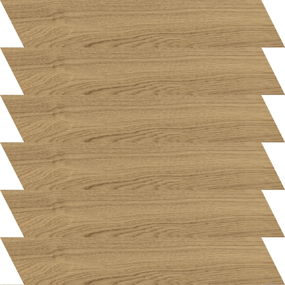 Castelvetro Unika 'Nut', vloer- en wandtegel bruin en taupe mat 10x60cm