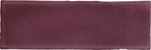 Estudio Cerámico Vermont 'Heritage Red', wandtegel rood glans 7,5x23cm