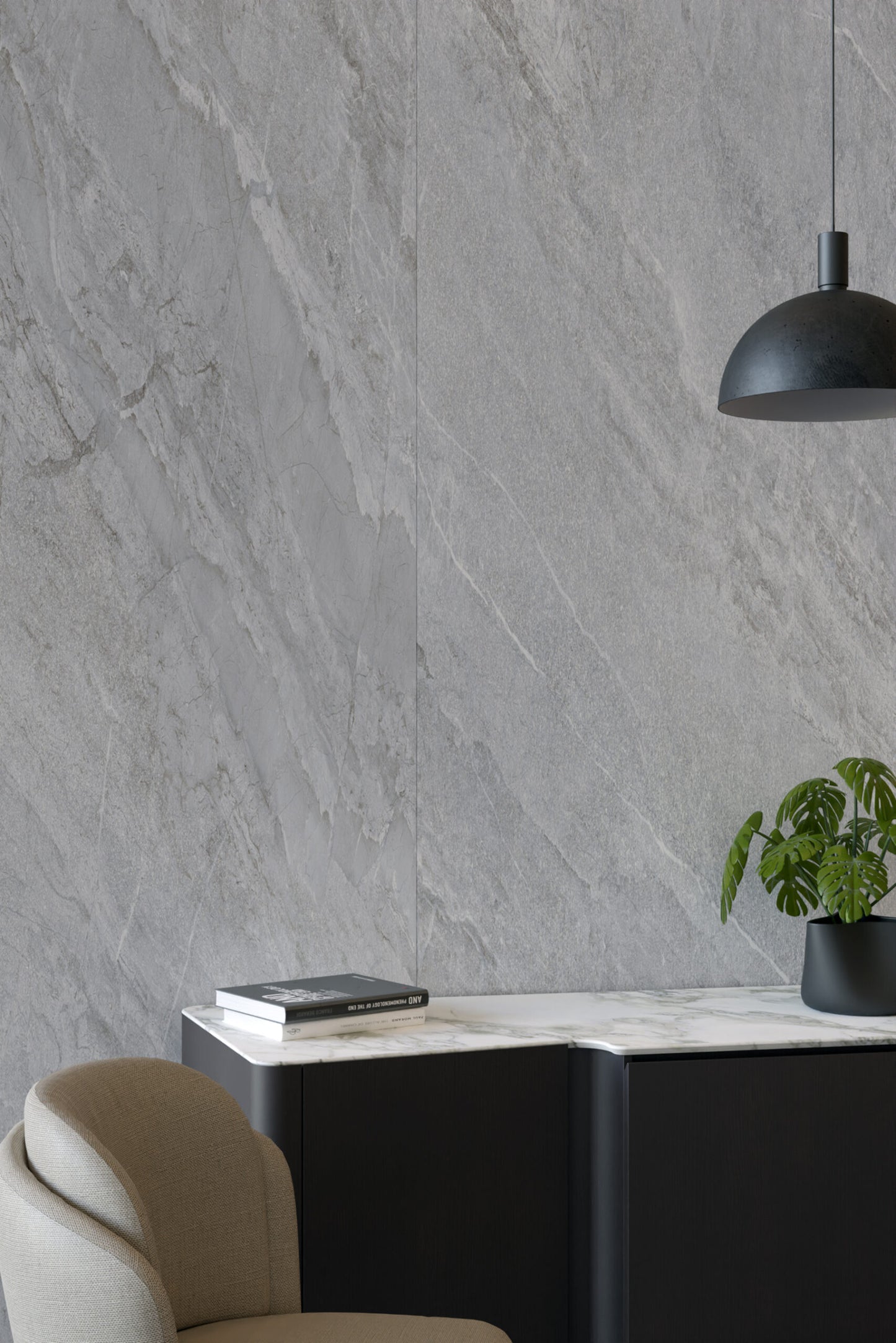 Vloertegel Agathòs grijs mat 60x120cm gerectificeerd