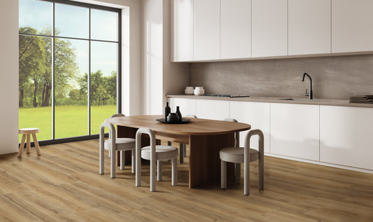 Houtlook tegels in een keuken – MisterTile