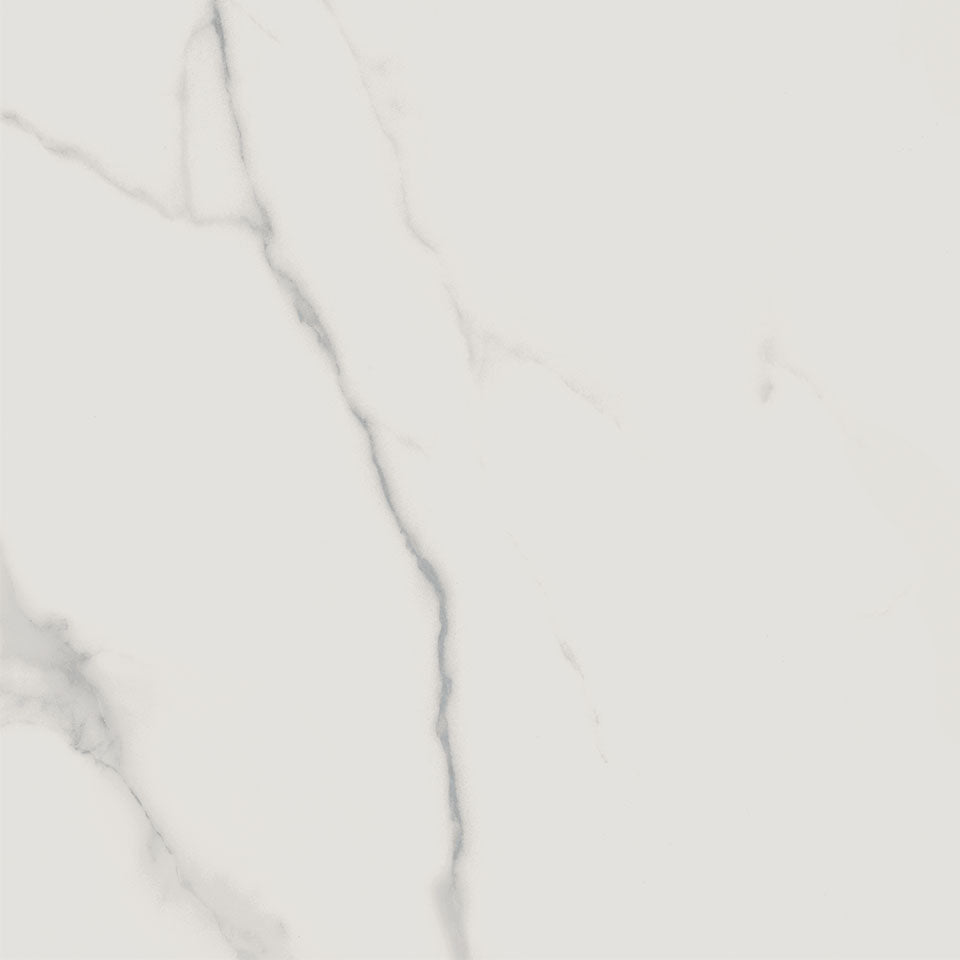 Vloertegel Marble GLX07 bianco statuario gepolijst 60x60cm gerectificeerd