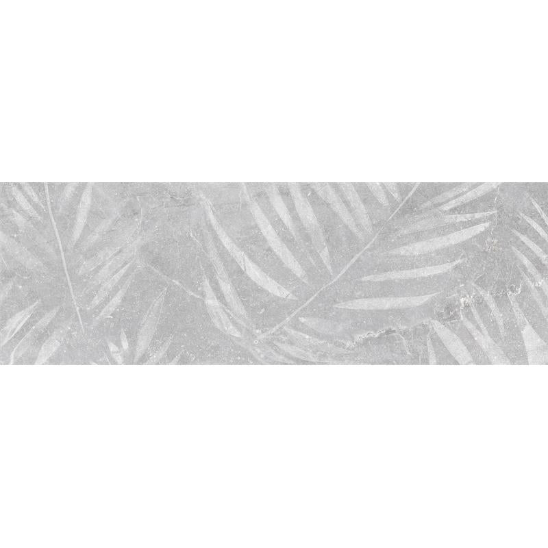 Wandtegel Bleuemix 'Art Grey' grijs mat 40x120 gerectificeerd