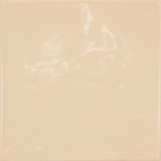 Wandtegel Country beige glans 13x13cm