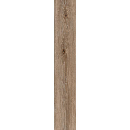 Vloertegel Woodbreak ebony beige-grijs 30x120cm gerectificeerd