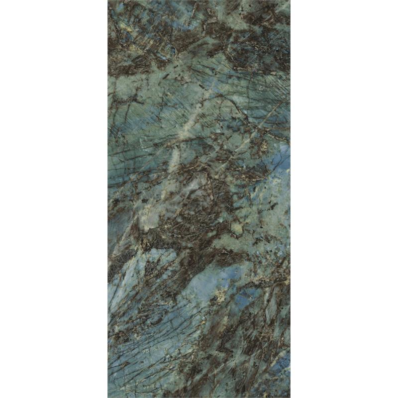 Wandtegel Lemurian blauw-groen glans 60x120cm gerectificeerd