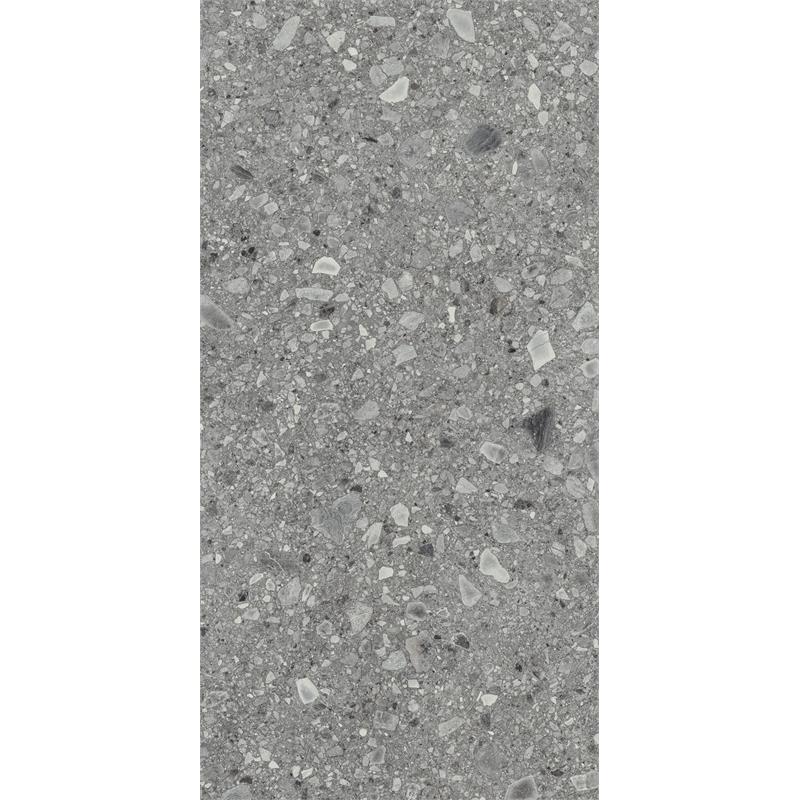 Vloertegel Ceppo di gré grijs terrazzo 61x122cm gerectificeerd