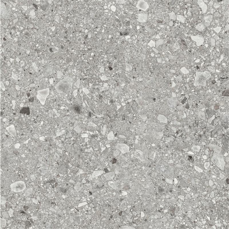 Vloertegel Ceppo di gré lichtgrijs terrazzo 90x90cm gerectificeerd