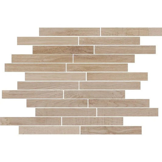 Castelvetro Aequa 'Silva', mozaïek beige mat 30x30cm