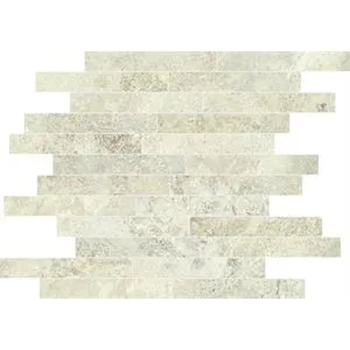 Castelvetro Always 'Stick Bianco', mozaïek wit mat 30x30cm
