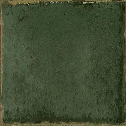 Estudio Cerámico Amazonia 'Jade', wandtegel groen glans 12,5x12,5cm