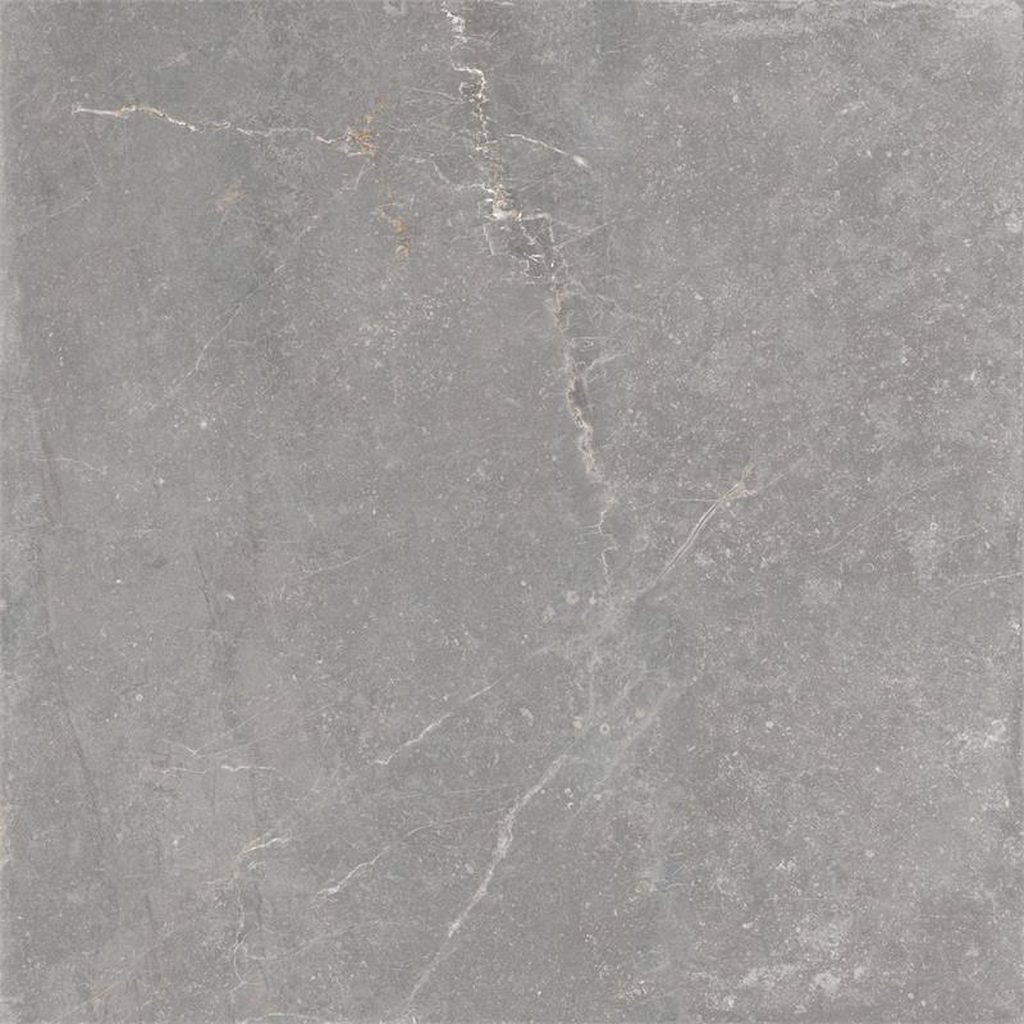 Vloertegel Bleuemix 'Gray Soft' grijs mat 90x90 gerectificeerd – MisterTile