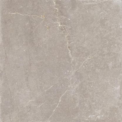Vloertegel Bleuemix 'Taupe Soft' taupe mat 90x90 gerectificeerd – MisterTile