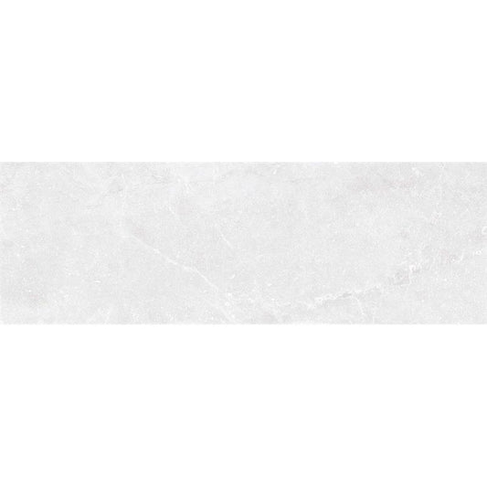 Keraben Bleuemix 'White', witte marmerlook wandtegel met heel fijne grijze adering
