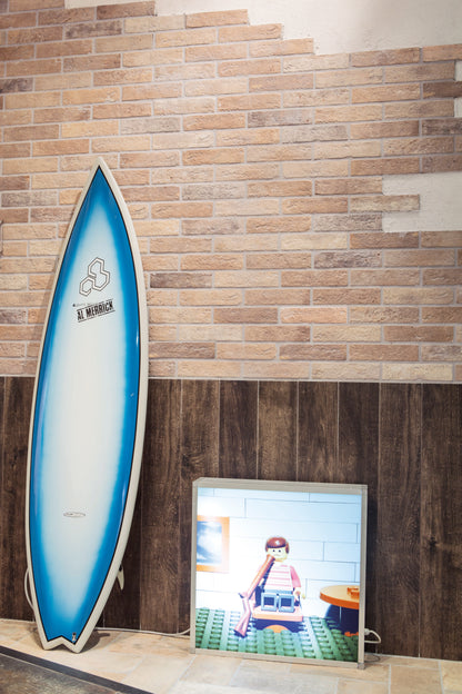 Vloertegel Bristol 'Cream' beige-bruin mat 6,6x25cm