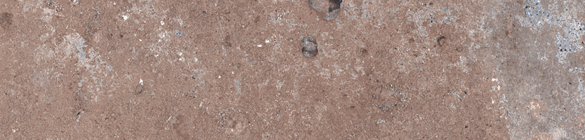 Ceramica Rondine Bristol 'Rust', losse roze-bruine baksteenlook tegel met fijn gespikkeld oppervlak
