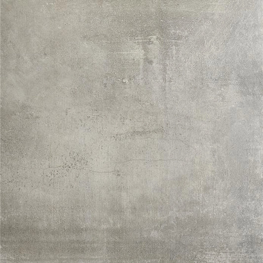 STN Cerámica Compakt 'Marengo', vloer- en wandtegel grijs mat 60x60cm