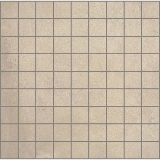 Castelvetro Concept 'Land Light Grey', mozaïek grijs mat 30x30cm