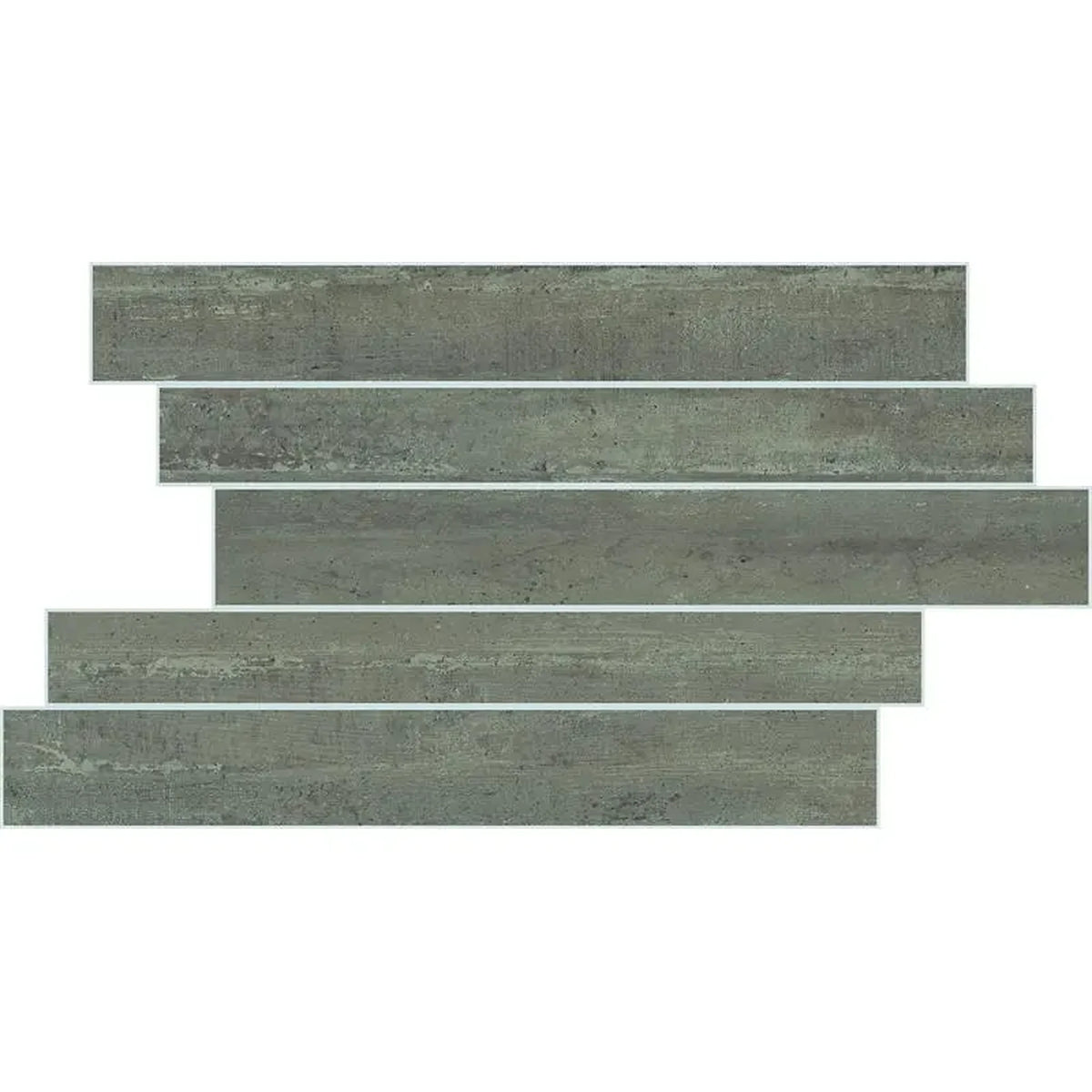 Castelvetro Concept 'Deck Muretto Dark Grey', decortegel grijs mat 30x60cm