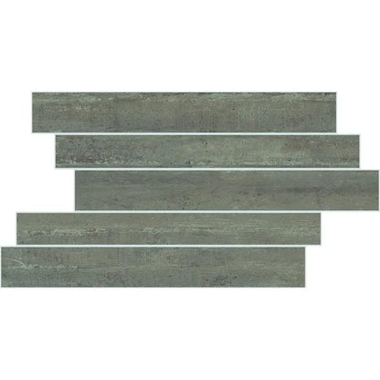 Castelvetro Concept 'Deck Muretto Dark Grey', decortegel grijs mat 30x60cm