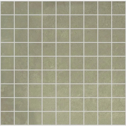 Castelvetro Concept 'Land Muddy', mozaïek taupe mat 30x30cm