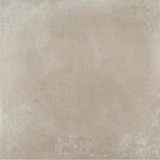 Cerpa Cerámica Concrete 'Beige', vloertegel betonlook beige mat gerectificeerd 75x75cm