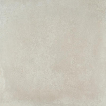 Cerpa Cerámica Concrete 'Perla', vloertegel betonlook crème mat gerectificeerd 75x75cm