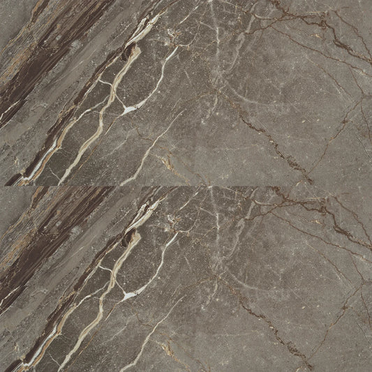 La Platera Dusk 'Taupe', vloer- en wandtegel taupe mat 60x120cm