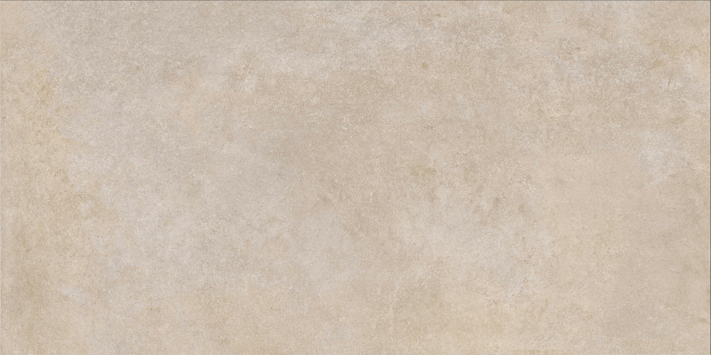STN Cerámica Feroe 'Greige', vloertegel beige-grijs mat gerectificeerd 60x120cm
