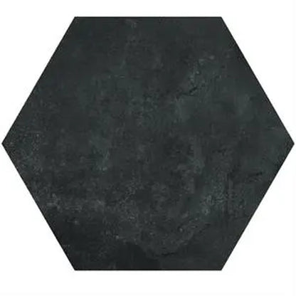 Castelvetro Fusion 'Antracite Esagona', vloer- en wandtegel antraciet mat 26x30cm