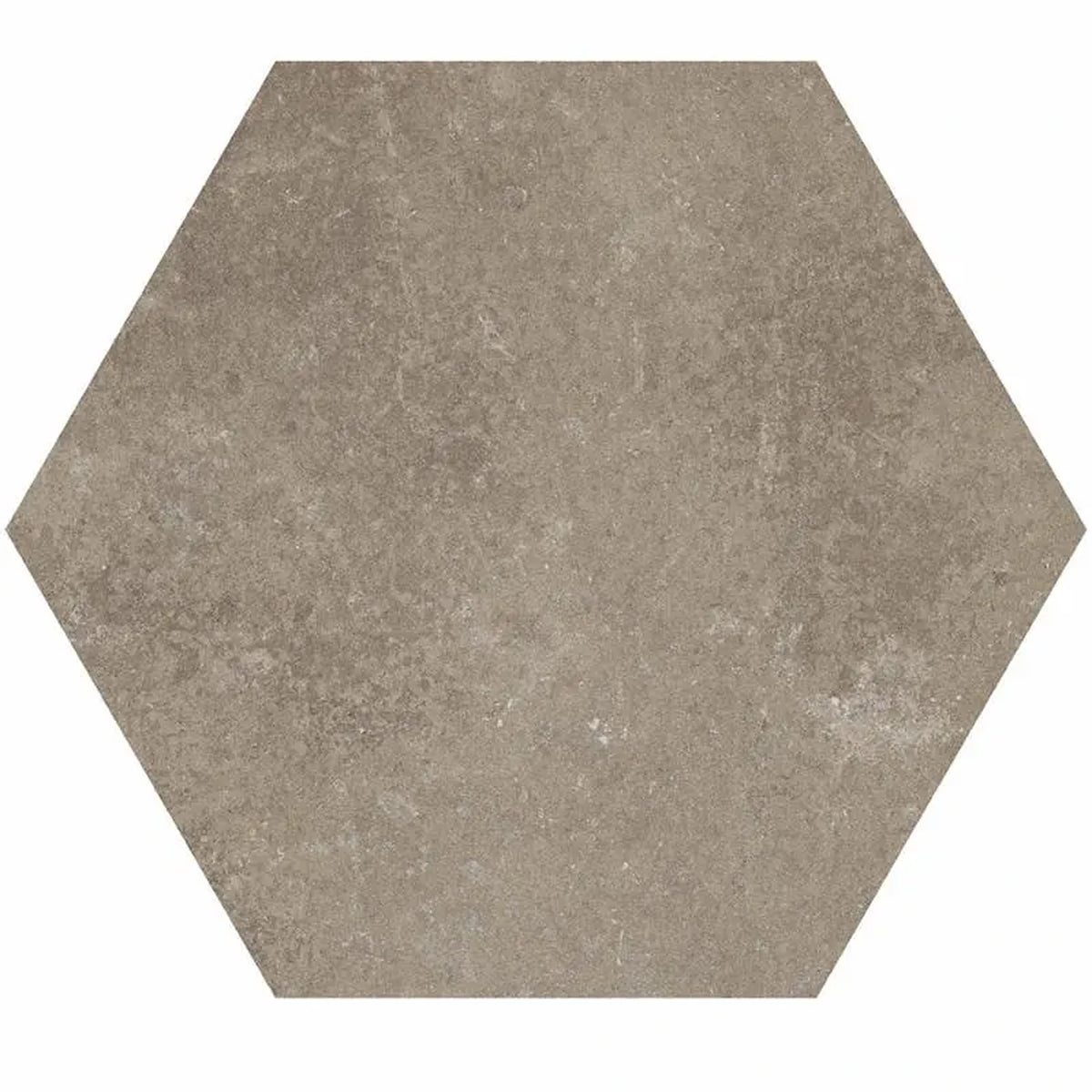 Castelvetro Fusion 'Cemento Esagona', vloer- en wandtegel beige en grijs mat 26x30cm