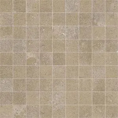 Castelvetro Fusion 'Tortora Mosaico', mozaïek beige mat 30x30cm