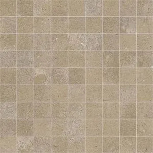 Castelvetro Fusion 'Tortora Mosaico', mozaïek beige mat 30x30cm