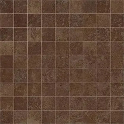 Castelvetro Fusion 'Cotto Mosaico', mozaïek bruin mat 30x30cm
