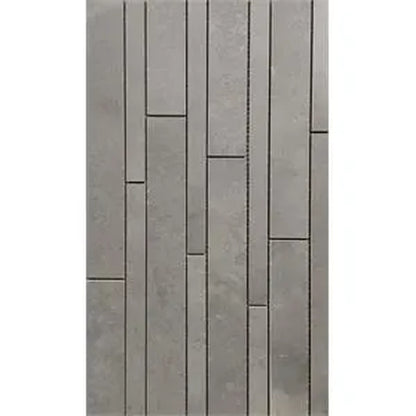 Castelvetro Fusion 'Stick Piombo', mozaïek grijs mat 30x60cm