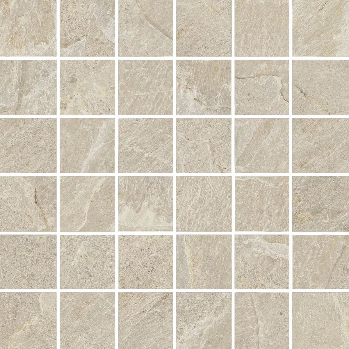 EnergieKer Genesis 'Cocoa Mosaico', mozaïek beige mat 30x30cm