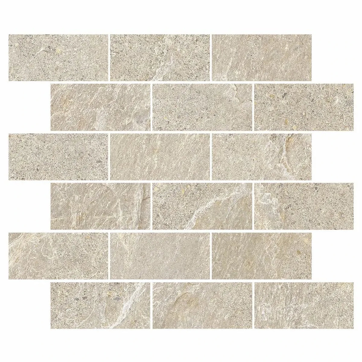 EnergieKer Genesis 'Cocoa Muretto', mozaïek beige mat 30x30cm